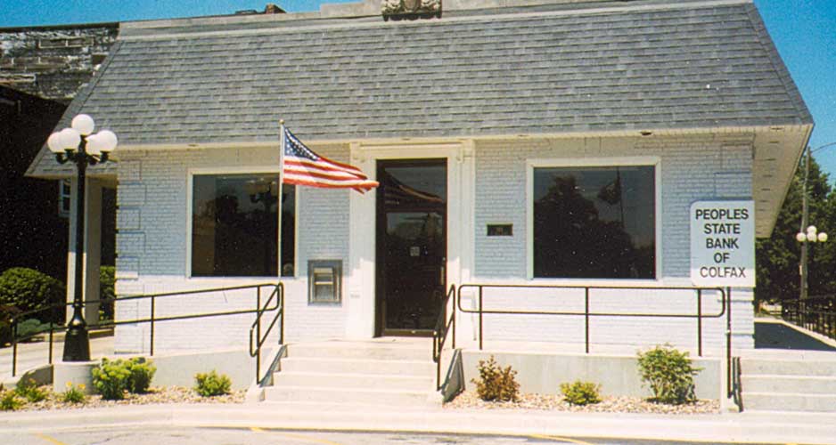 Front of the Bank